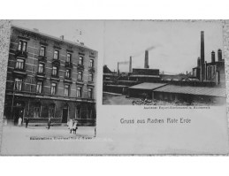 aachener export bierbrauerei postkaart 1912 voorzijde